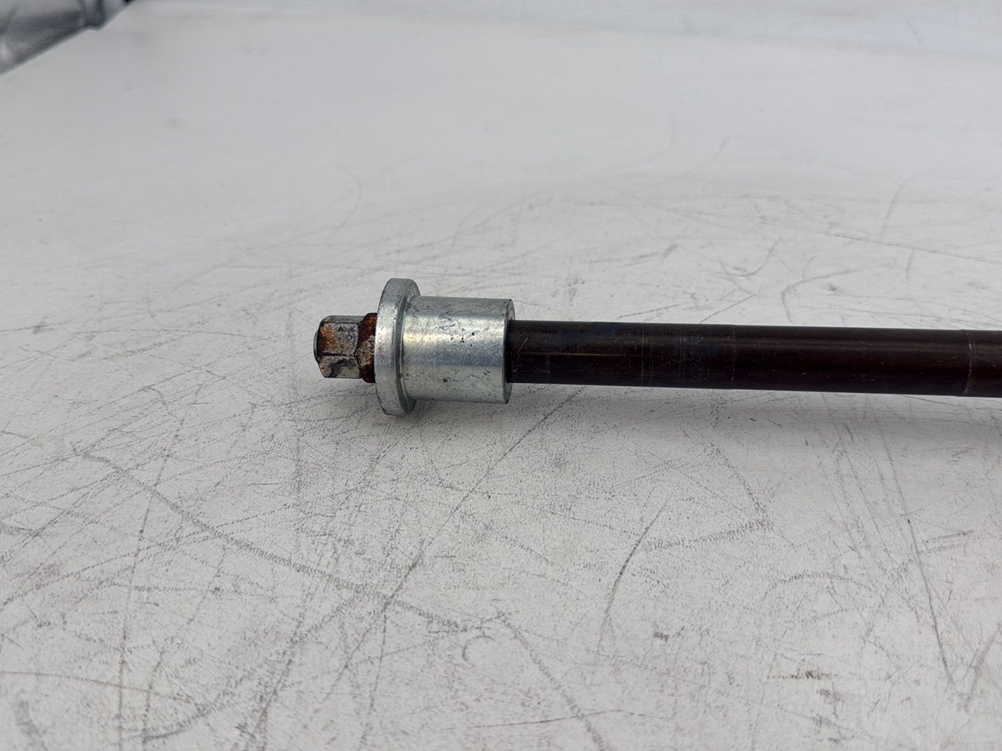 2004 Harley Touring FLHT Electra Glide OEM Rear Fork Swingarm Pivot Bolt Shaft