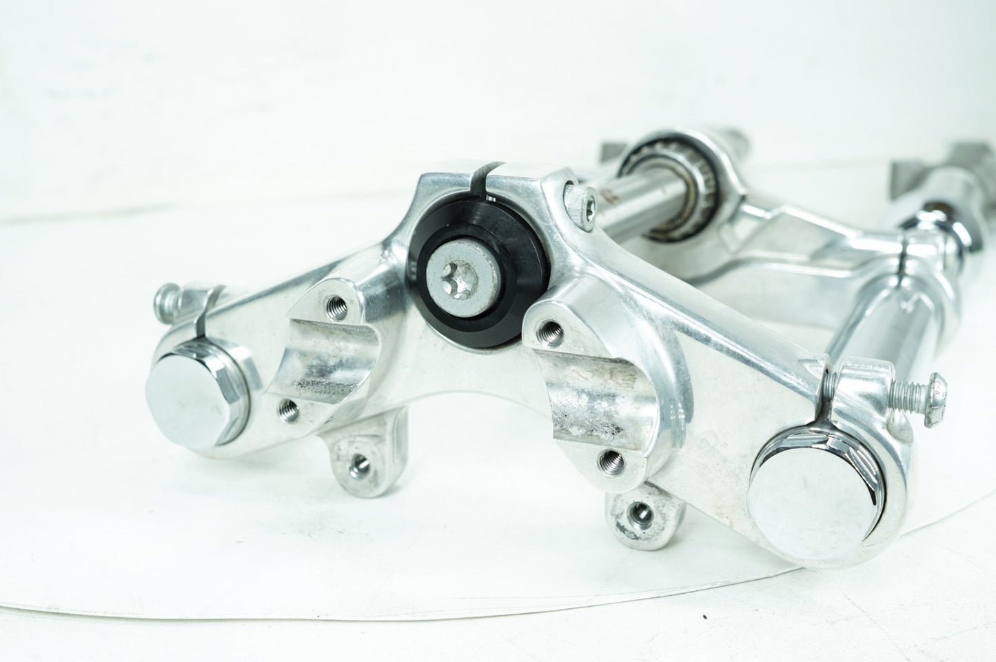 2004 - 2022 Harley-Davidson Sportster SuperLow Front Triple Tree Set & LH RH Fork Legs Sliders 46998-11