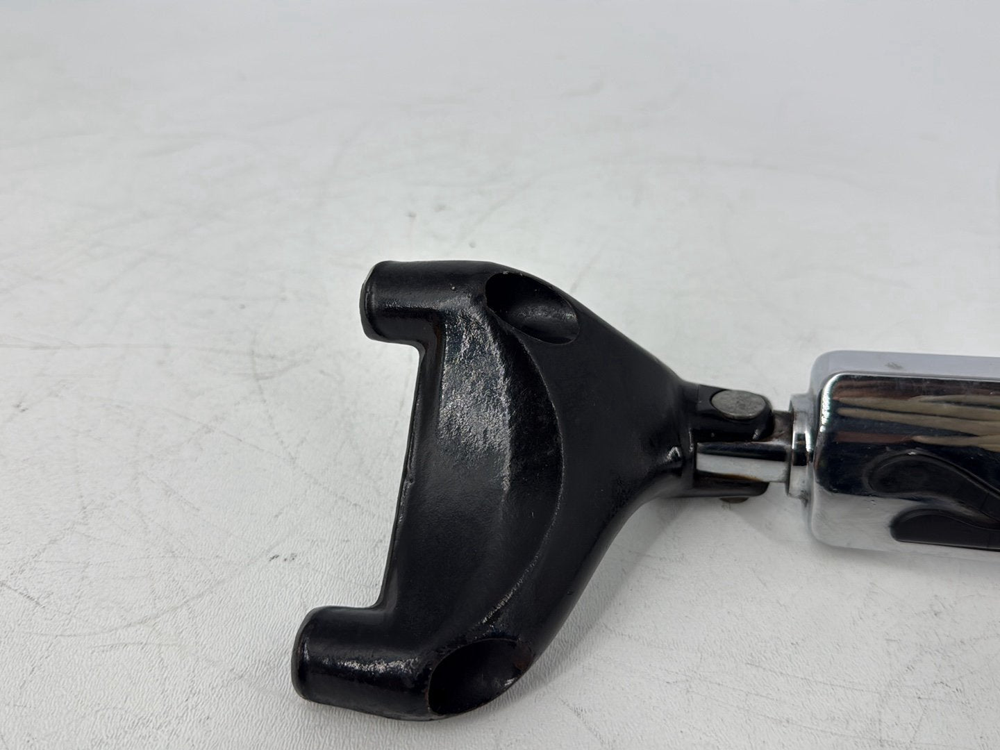 2005 Harley Sportster XL883C 883 Custom Passenger Left & Right Foot Pegs FLAME