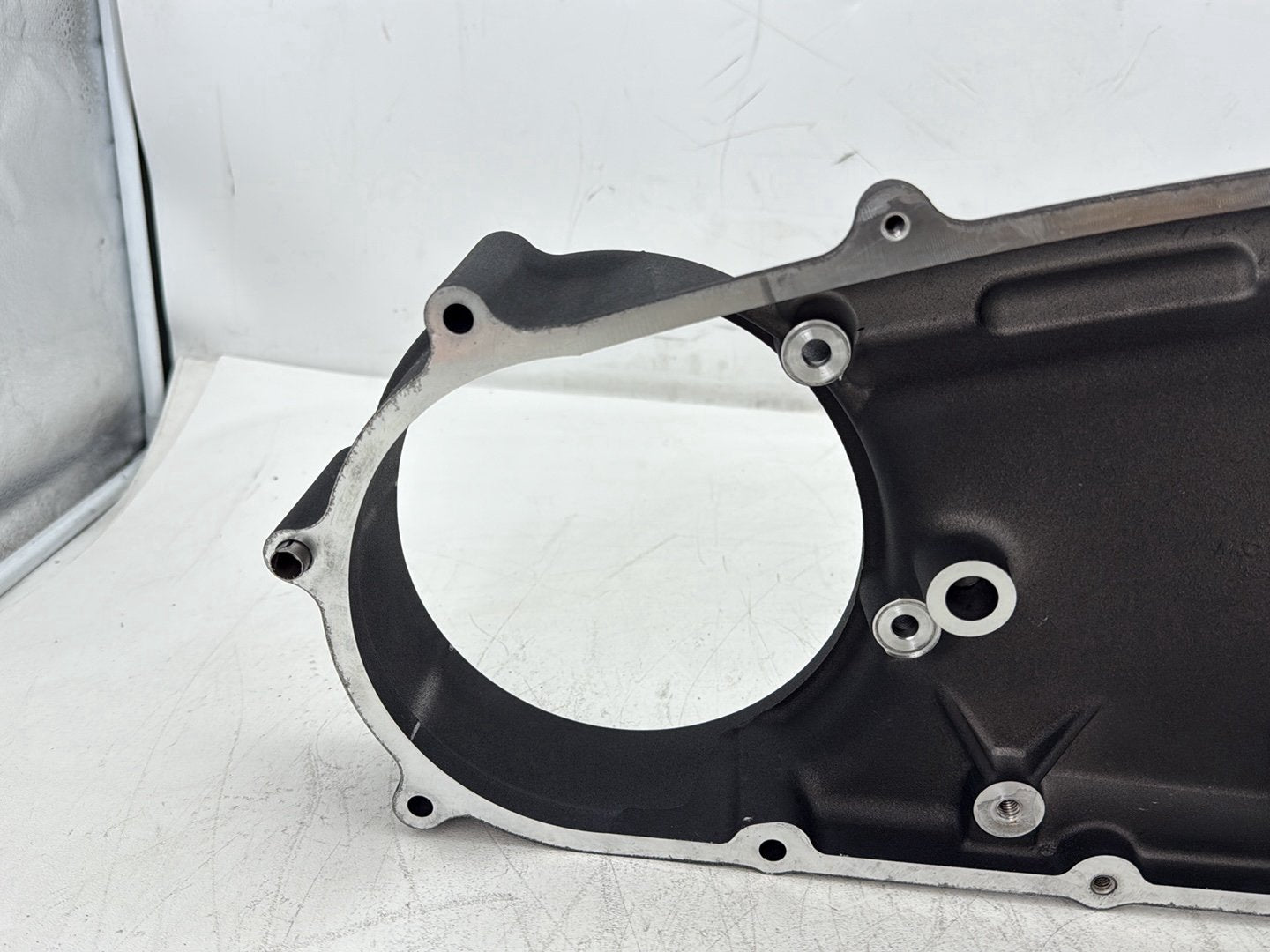 2010 Harley Dyna Fat Bob FXDF OEM Inner Primary Clutch Cover