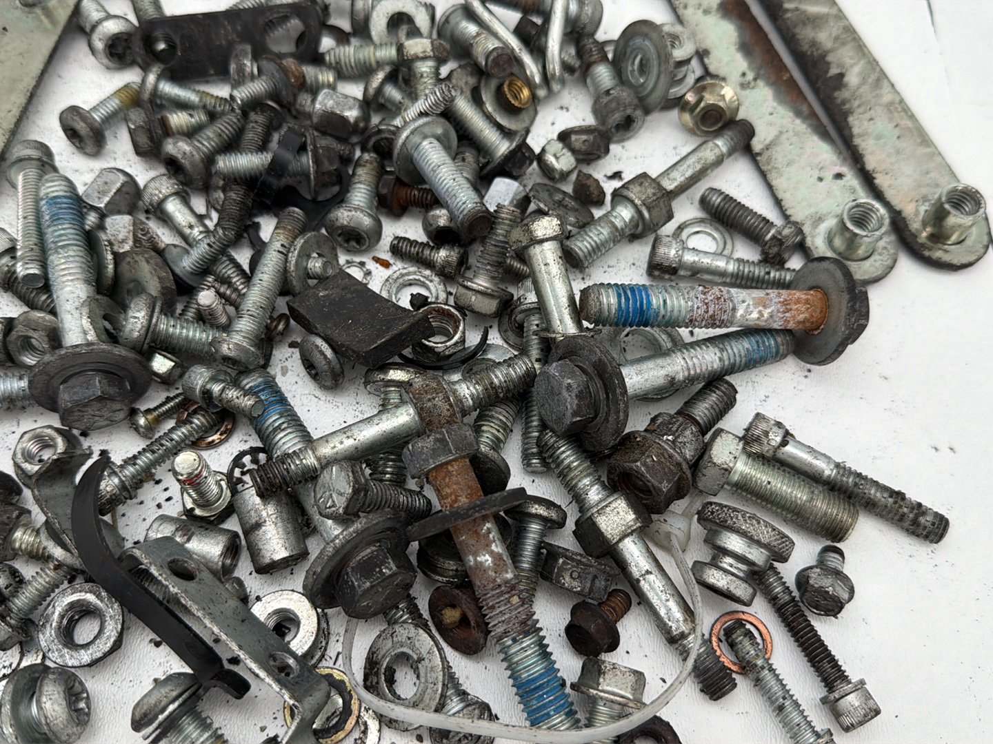 2011 Harley Heritage Softail Classic FLSTC OEM Hardware Bolts Nuts & Brackets