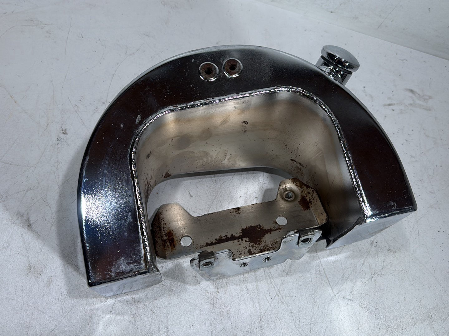 2011 Harley Heritage Softail Classic FLSTC OEM Oil Tank Reservoir Bottle Canister & Dipstick