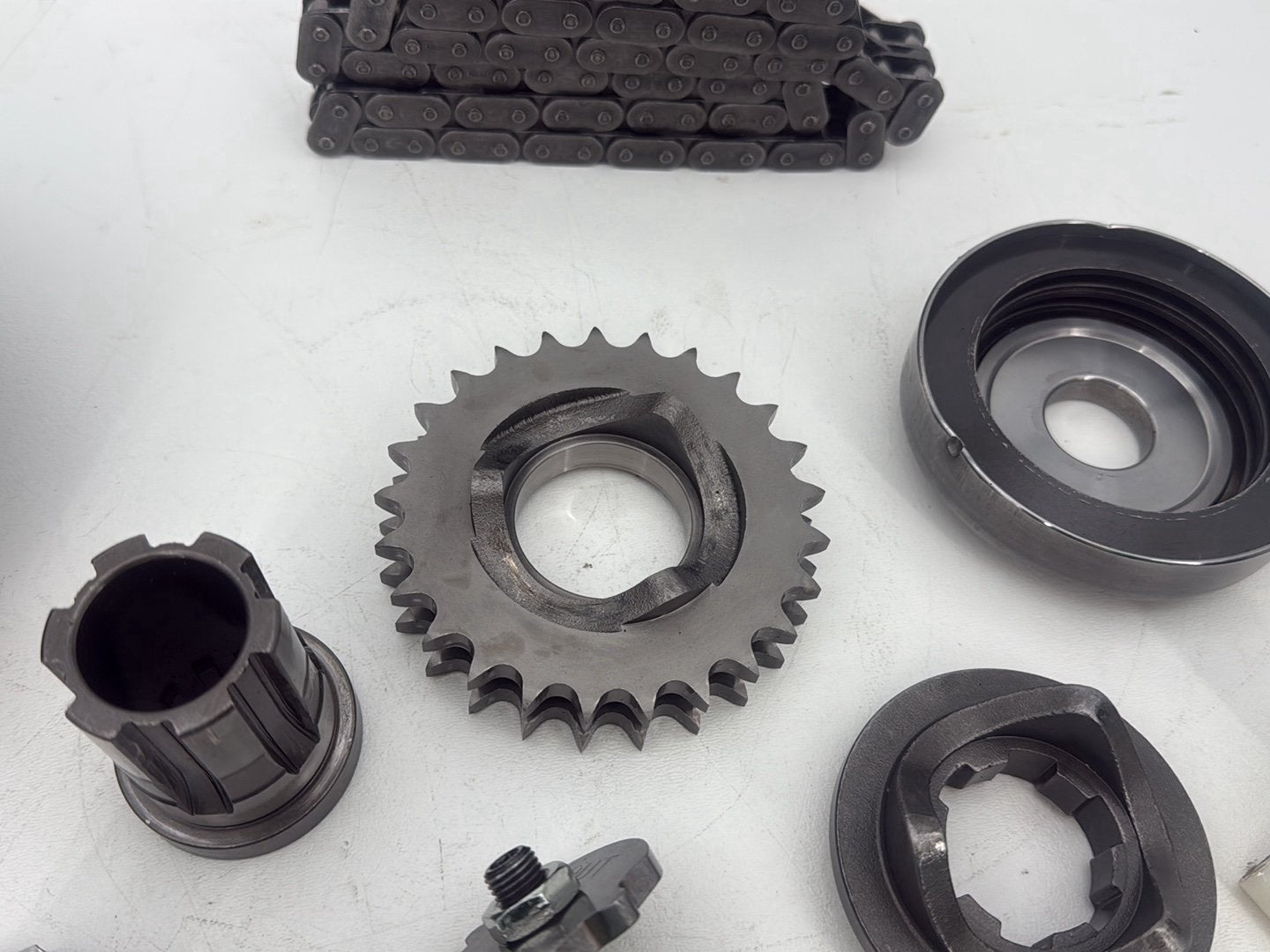 2005 Harley Touring FLHRCI Road King Classic OEM Clutch Basket Chain Tensioner Kit