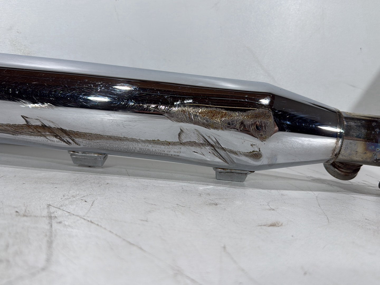 2013 Harley Forty-Eight Sportster 1200X OEM Exhaust Header Pipes Muffler