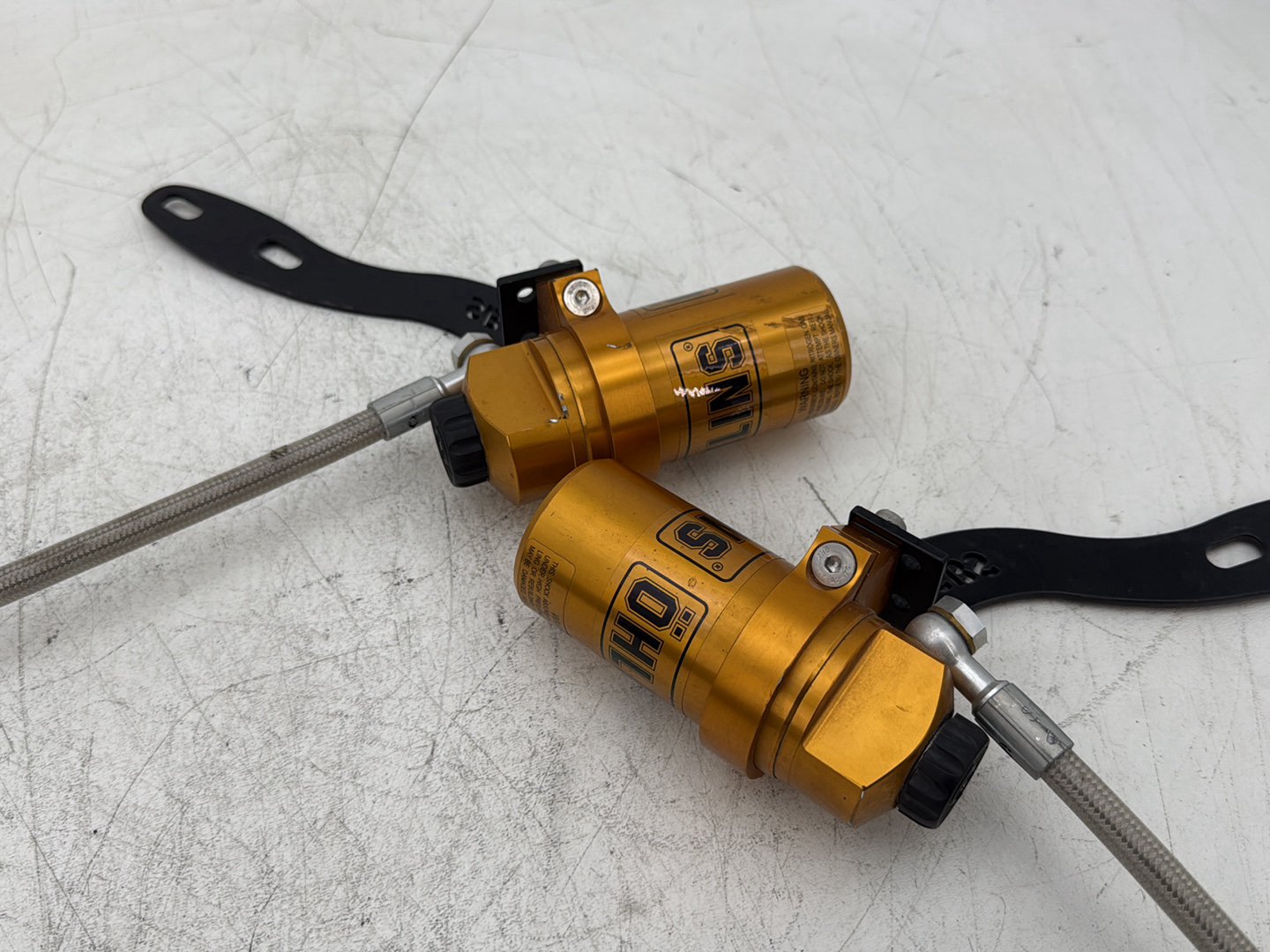 2012 Harley Road Glide Touring FLTRX Custom OEM Rear Left Right Shock Absorbers