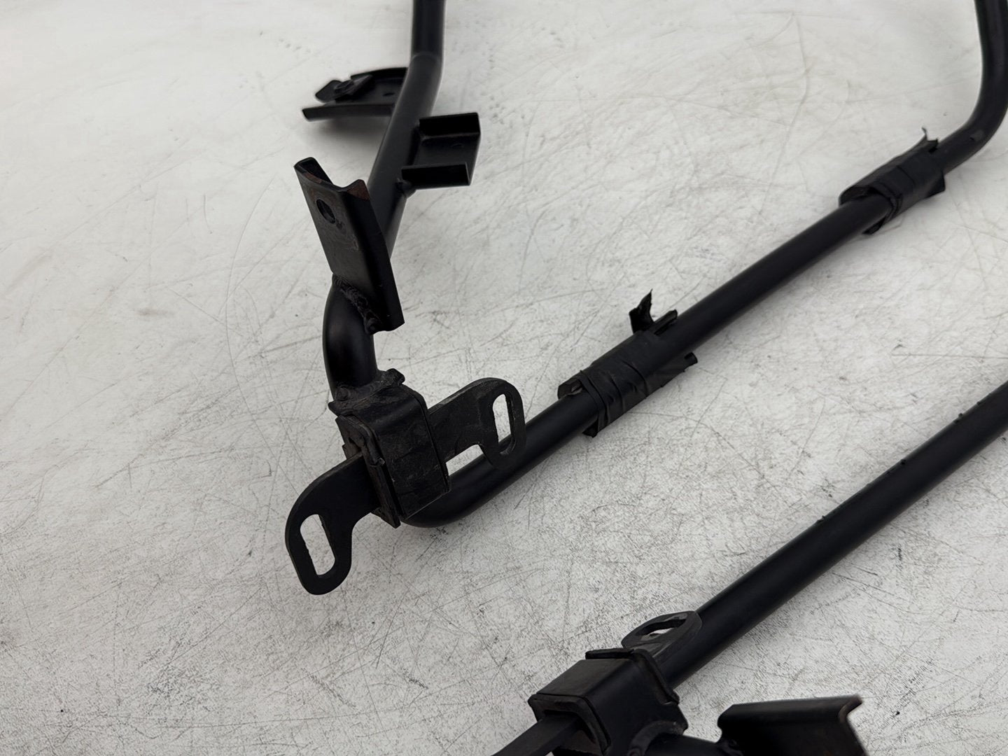 2012 Harley Road Glide Touring FLTRX Custom OEM Rear Left Right Saddlebag Guard Rails Bar