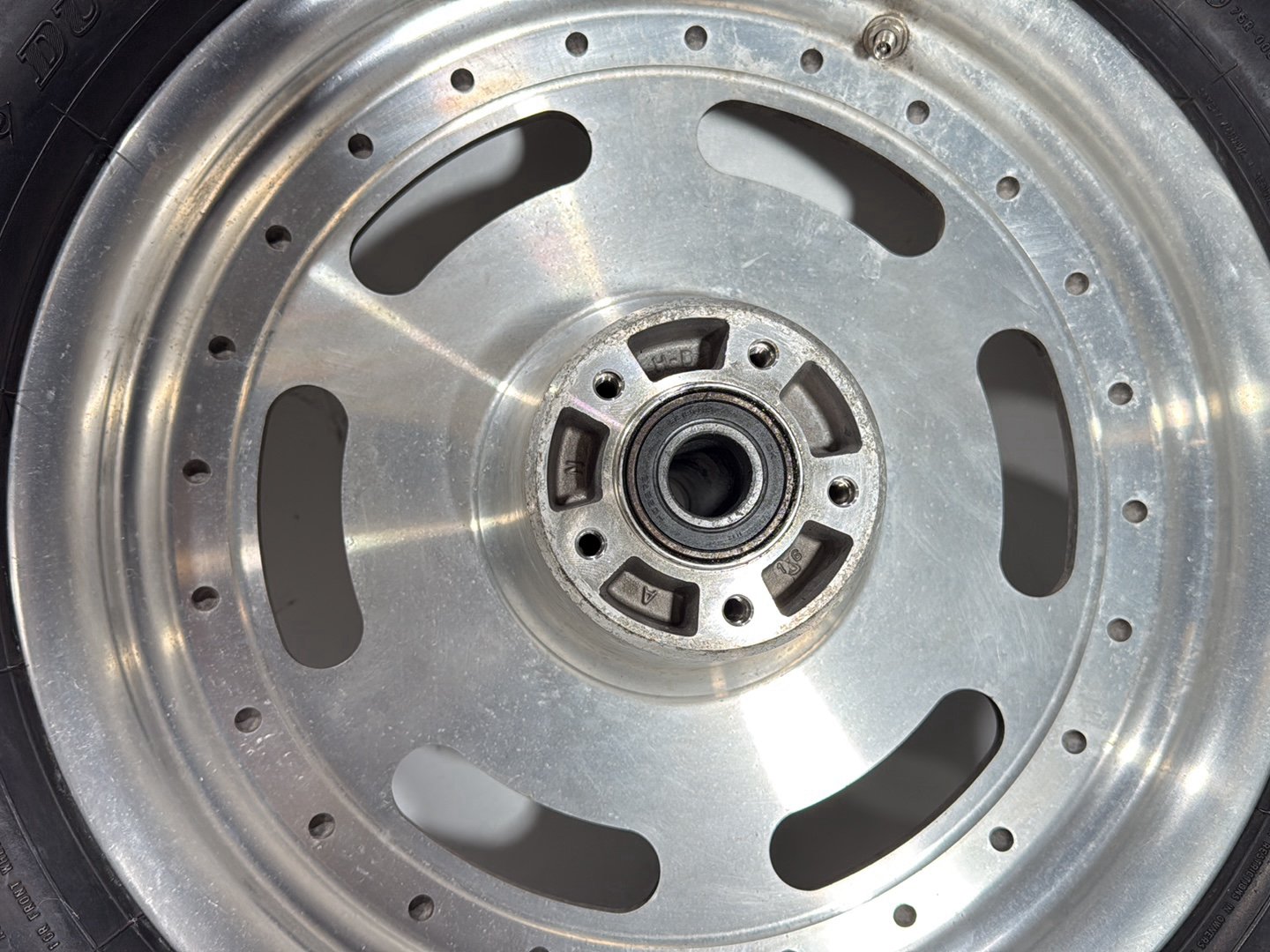 2010 Harley Dyna Fat Bob FXDF OEM Front & Rear Wheel Rim Tire 16"