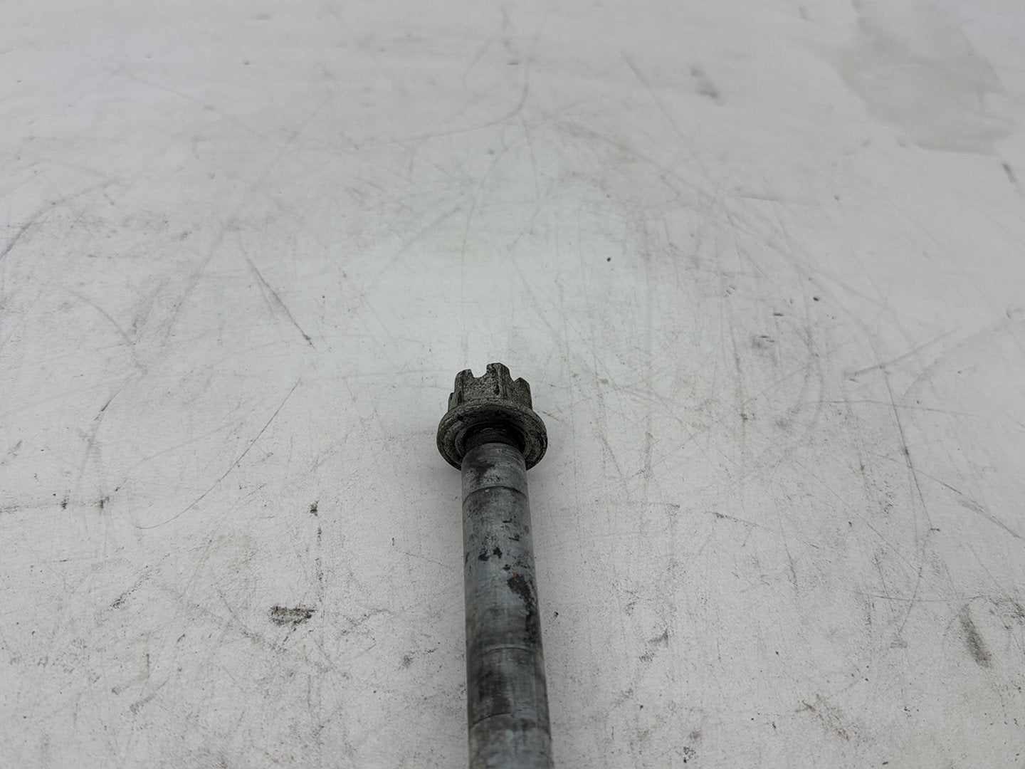 2002 Harley Heritage Softail Classic FLSTC OEM Rear Wheel Axle Bolt Shaft