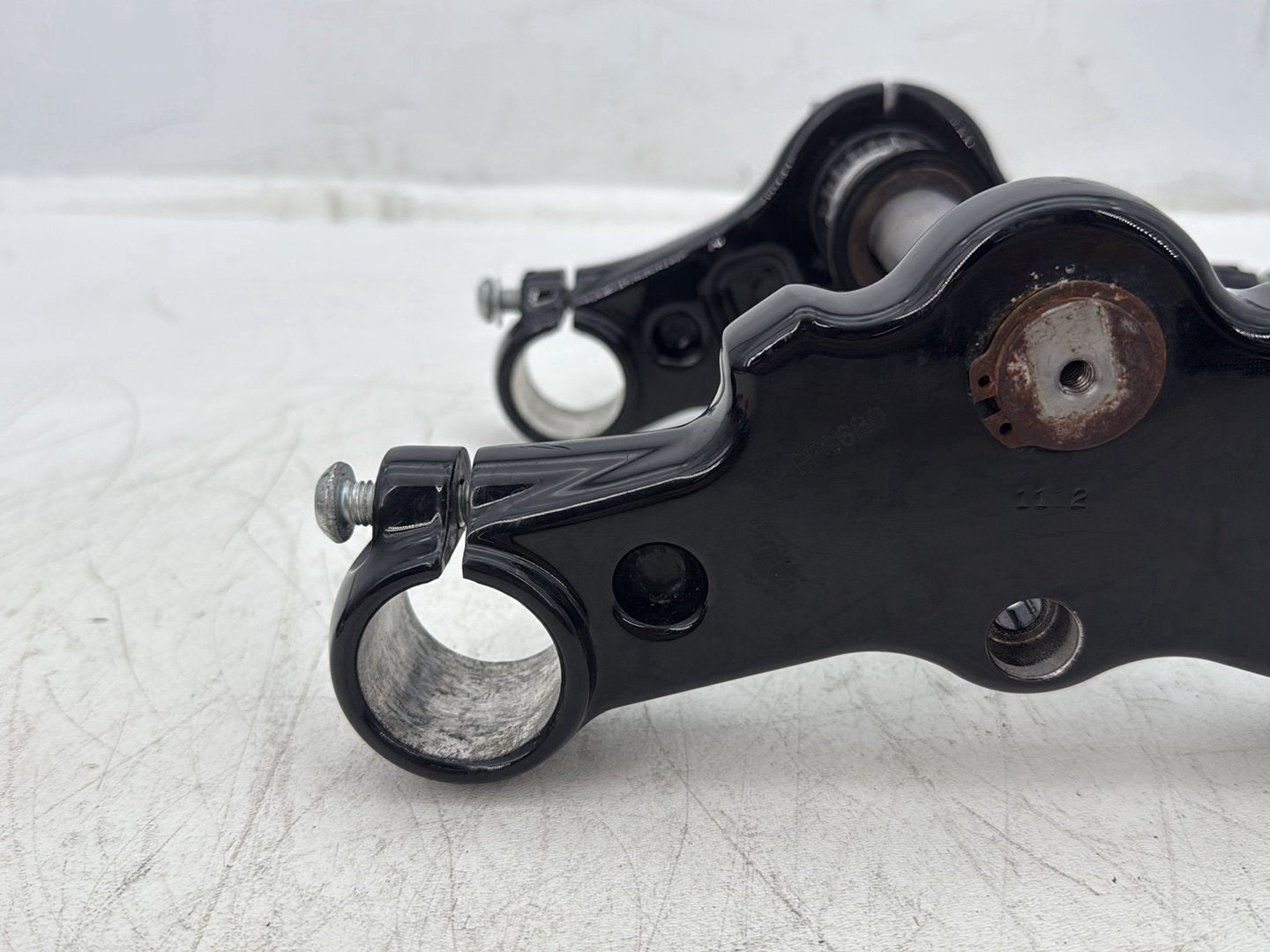 2013 Harley Forty-Eight Sportster 1200X OEM Front Fork Upper Lower Triple Tree