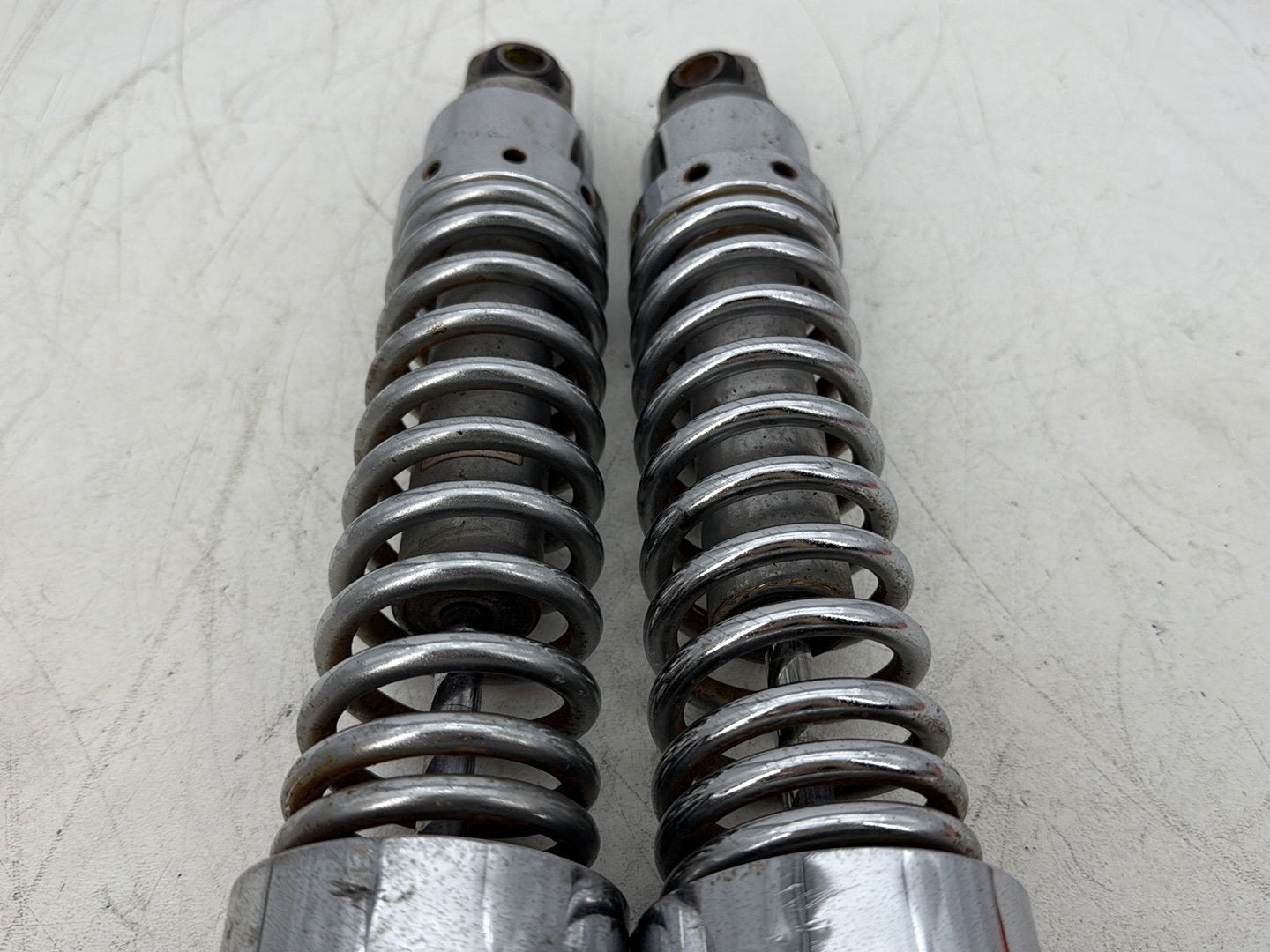 2008 Harley Sportster XL883L 883 Low OEM Rear Left Right Shock Absorbers 13.5"