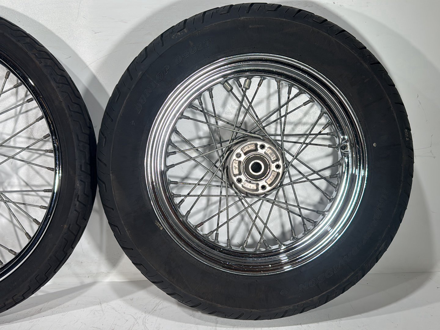 2003 Harley Dyna Wide Glide FXDWG OEM Front Rear Wheel Rim Tire Spoked