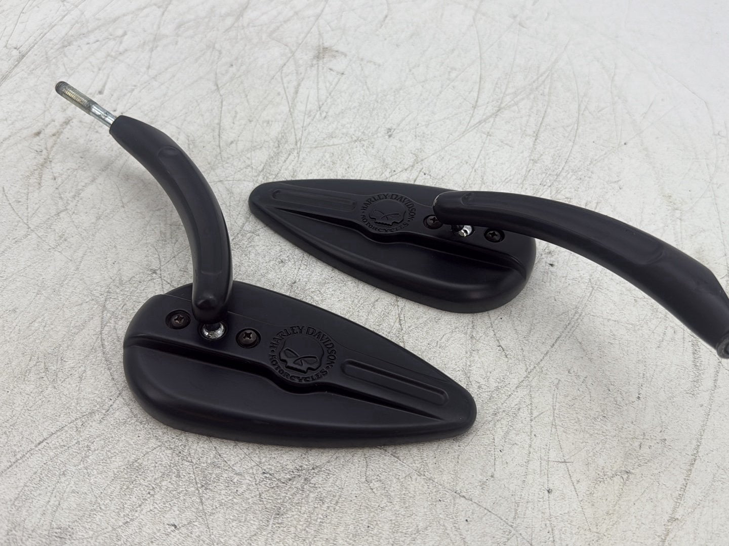 2004 Harley Road King Touring Custom FLHRSI OEM Left Right Rear View Mirror