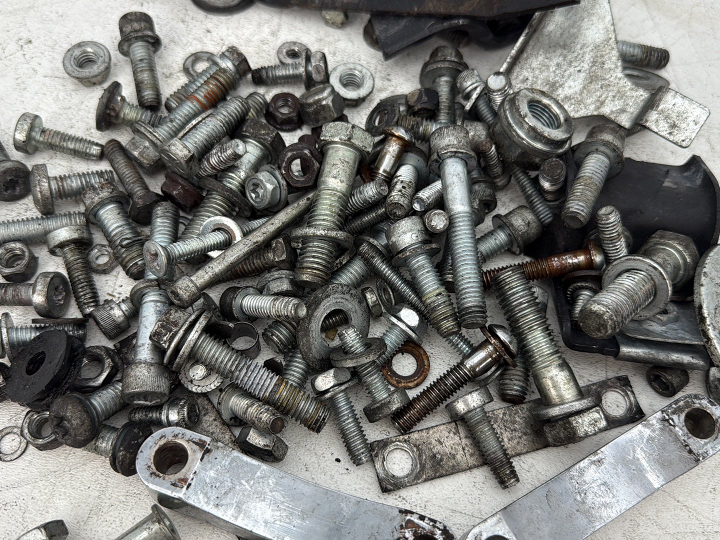 2013 Harley Street Glide Touring FLHX OEM Hardware Bolts Nuts & Brackets