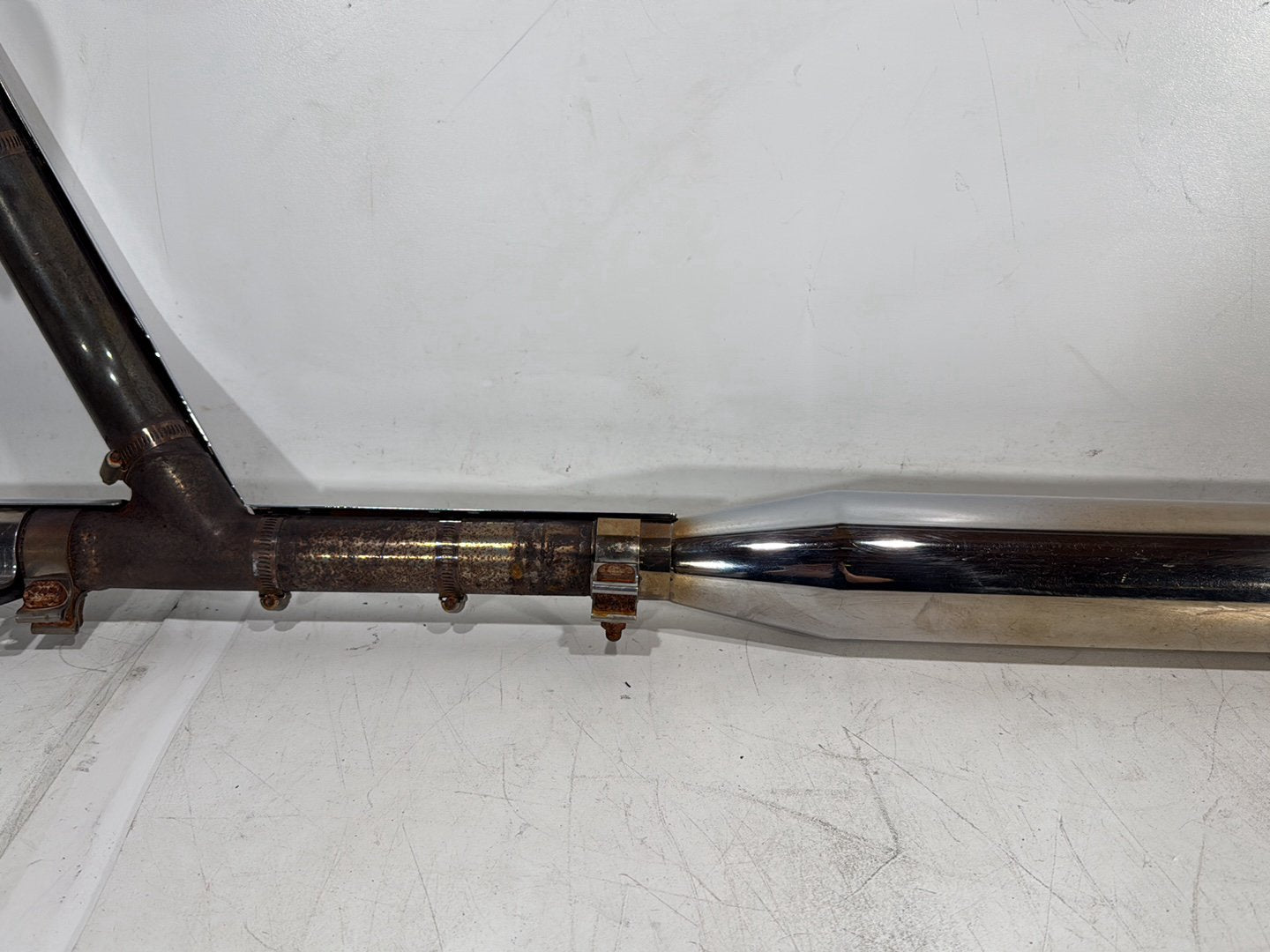 2007 Harley Electra Glide Touring Ultra FLHTCUI Exhaust Header Pipes Muffler