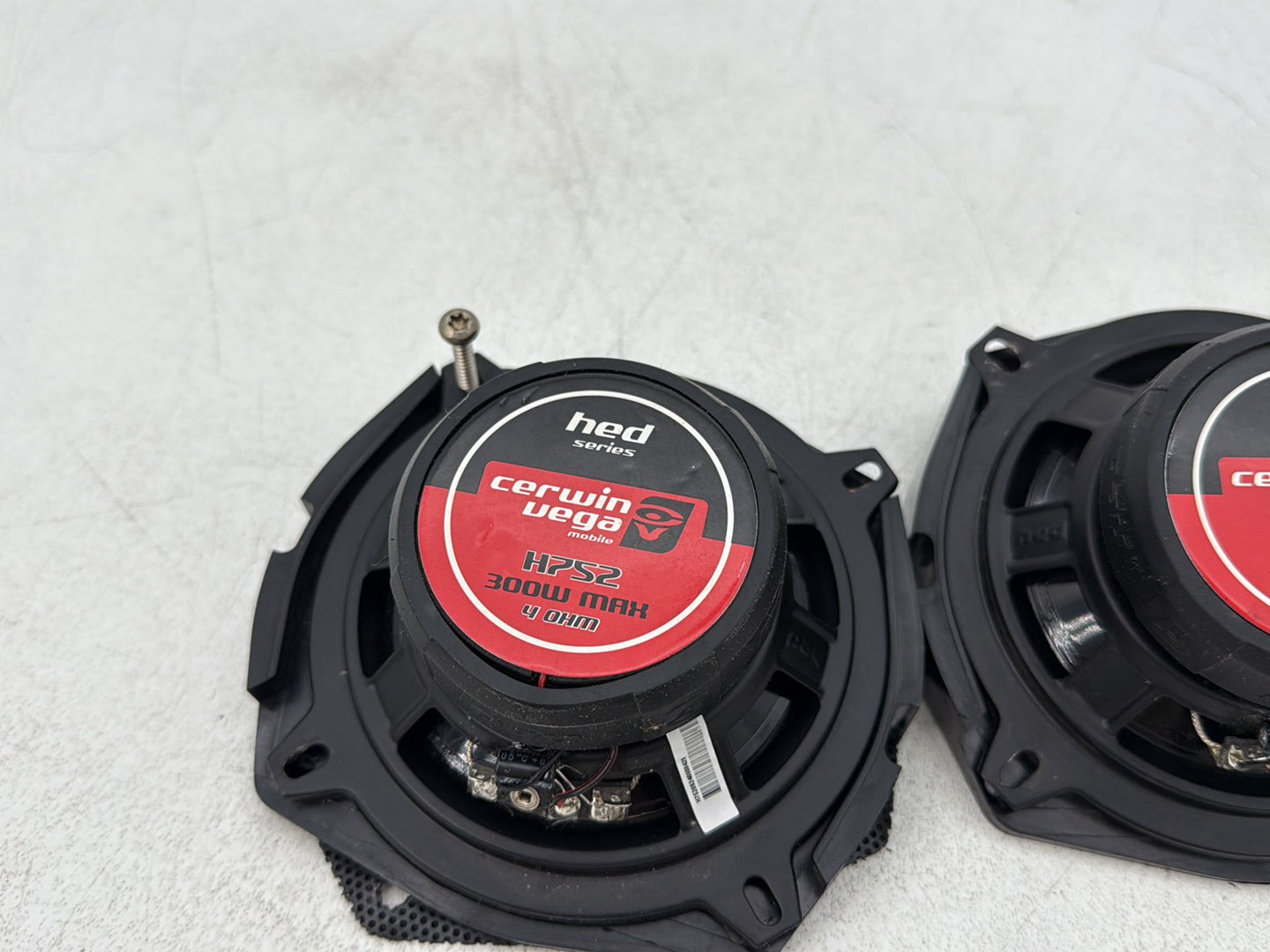 1999 - 2006 Harley-Davidson Touring Electra Glide Ultra Left Right Sound Audio Speakers Cerwin-Vega H752