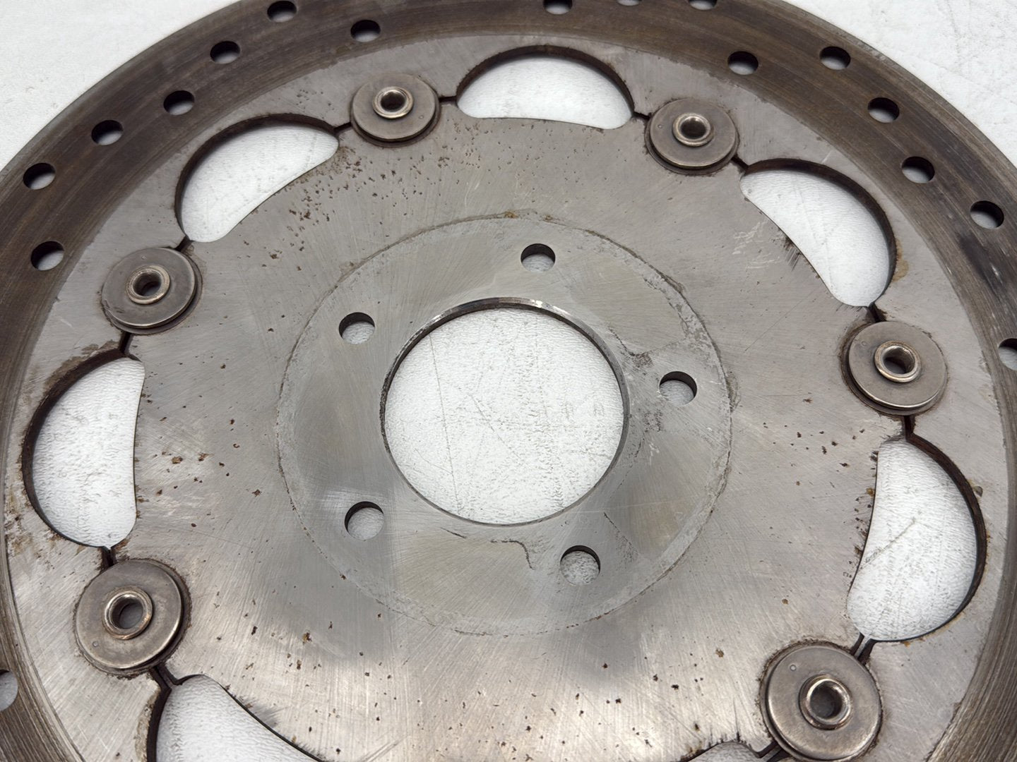 2010 Harley Dyna Fat Bob FXDF OEM Front Brake Rotors Disc Pair