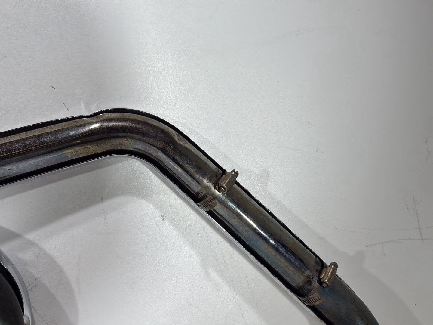 2006 Harley Softail FLSTCI Heritage Classic OEM Exhaust Header Pipes Muffler