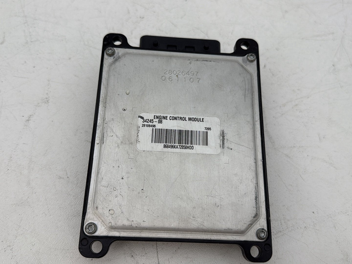 2007 - 2012 Harley-Davidson Touring Electra Glide Ultra Engine Control Module Brain ECU ECM 34245-08
