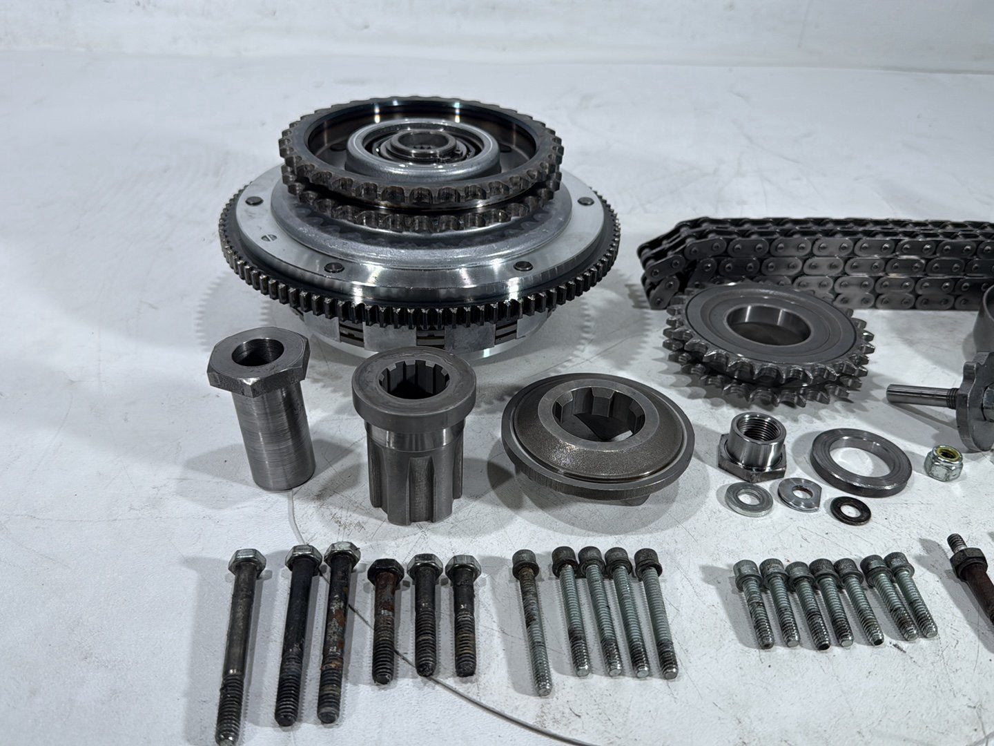 2000 Harley Dyna FXDWG Wide Glide OEM Clutch Basket Chain Tensioner Kit