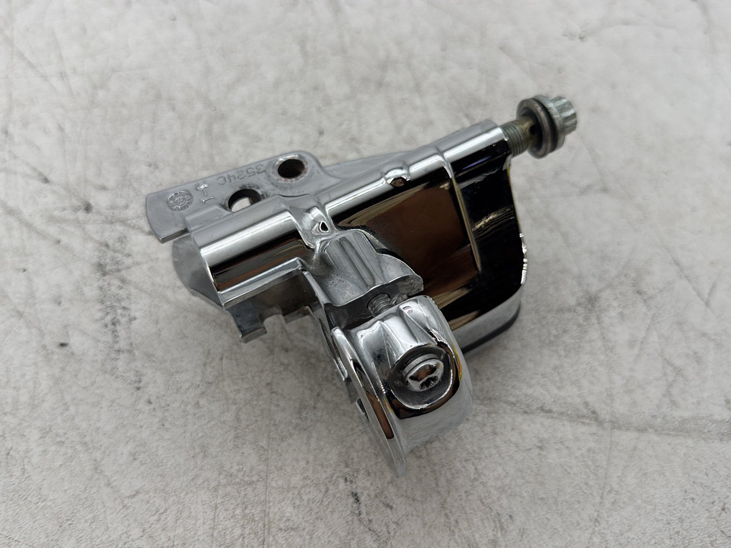 2003 Harley Dyna Wide Glide FXDWG OEM Front Brake Lever Master Cylinder Reservoir