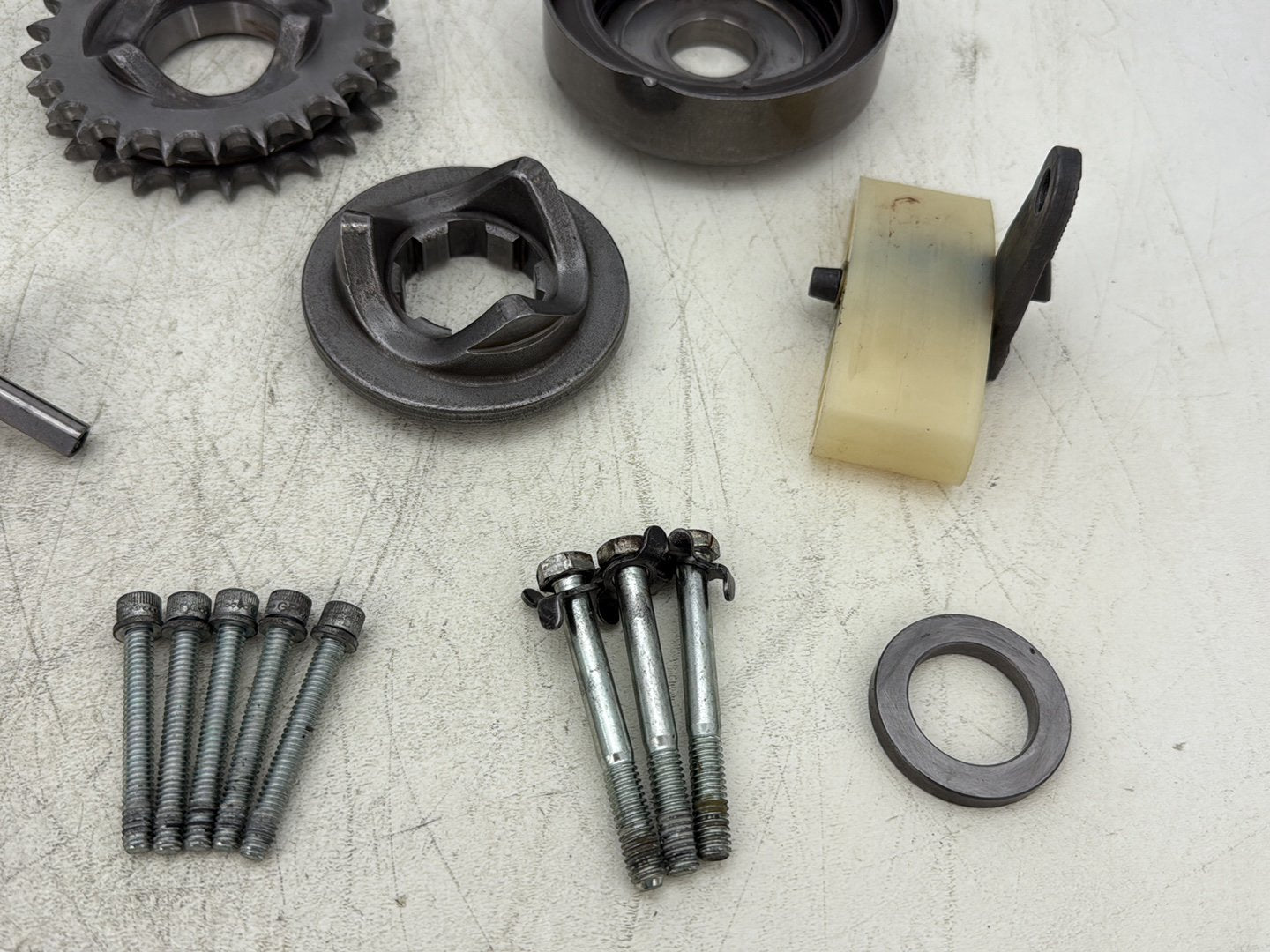 2004 Harley Dyna Super Glide FXDI OEM Clutch Basket Chain Tensioner Kit