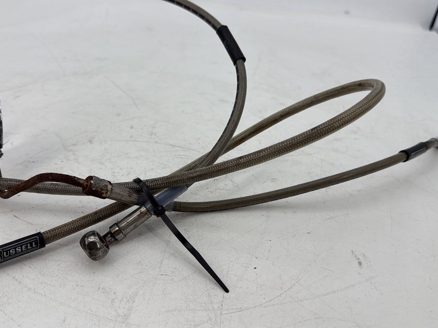 1999 - 2006 Harley-Davidson Touring Road King Police Front Brake Hose Line Pipe 43350-96C