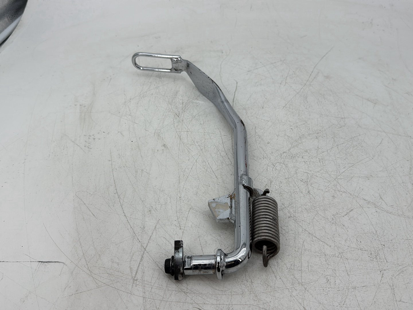 2005 Harley Dyna FXDWG Wide Glide OEM Left Side Jiffy Kick Stand & Spring