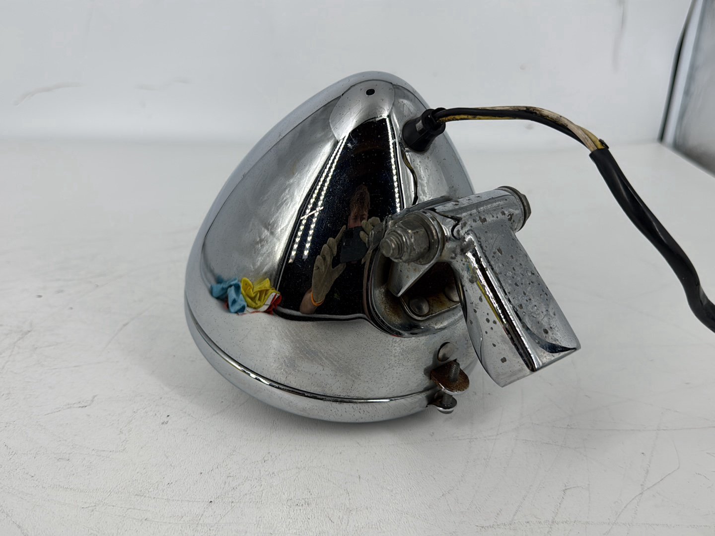 05 Harley Sportster XL883C 883 Custom OEM Headlight Headlamp Head Lamp Light LED