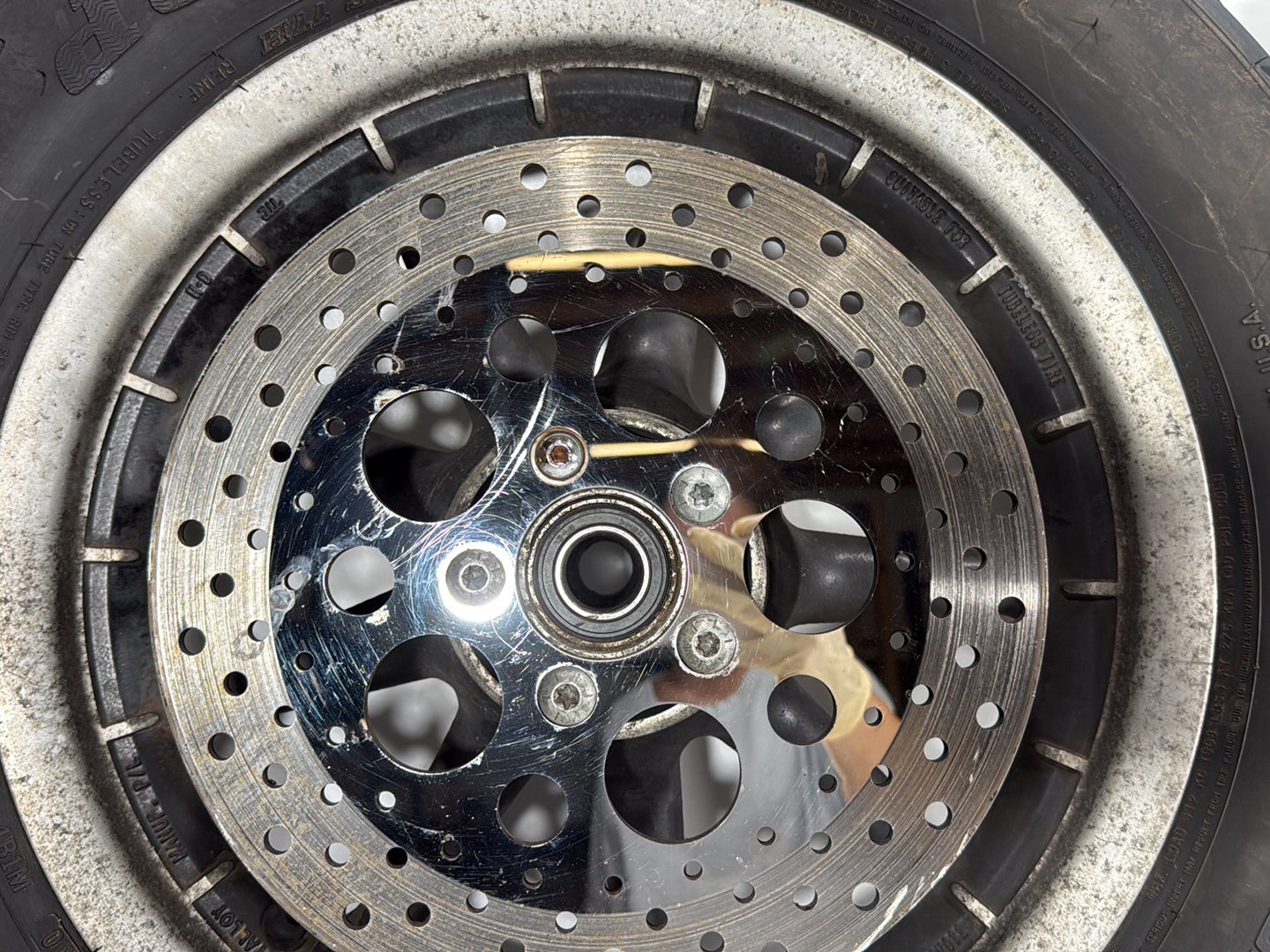 2006 Harley Electra Glide Touring Classic FLHTCI OEM Front & Rear Wheel Rim Tire
