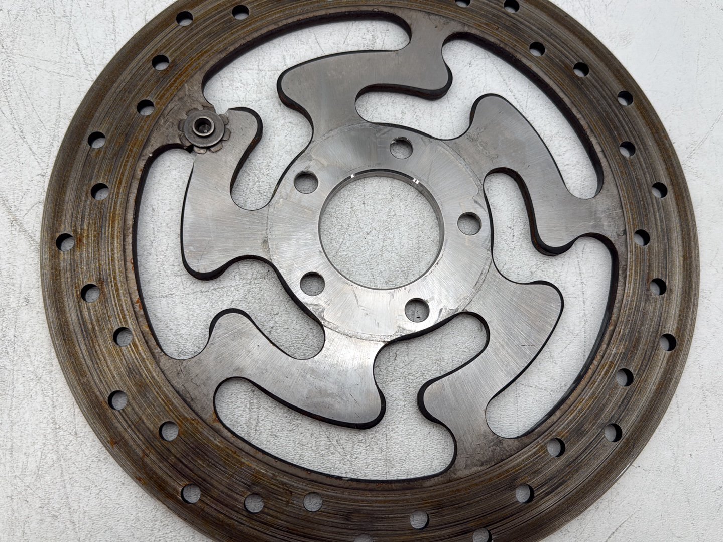 2010 Harley Street Glide Touring FLHX OEM Rear Brake 1 Rotor Disc