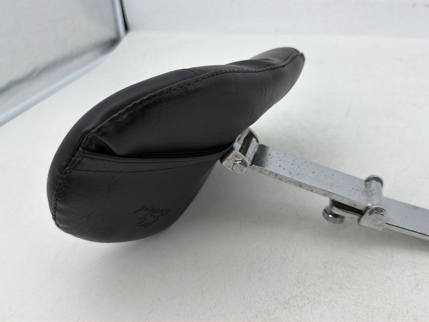 1986 - 1998 Harley-Davidson Softail Heritage Classic Rider Driver Backrest Adjustable Cushion Pad MUSTANG