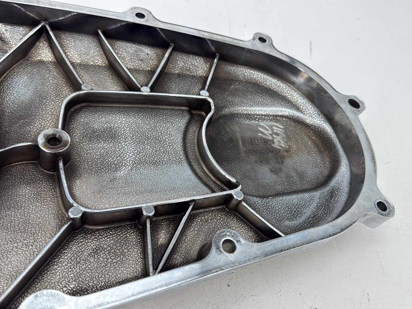 2007 Harley Street Glide Touring FLHX OEM Outer Primary Clutch Cover