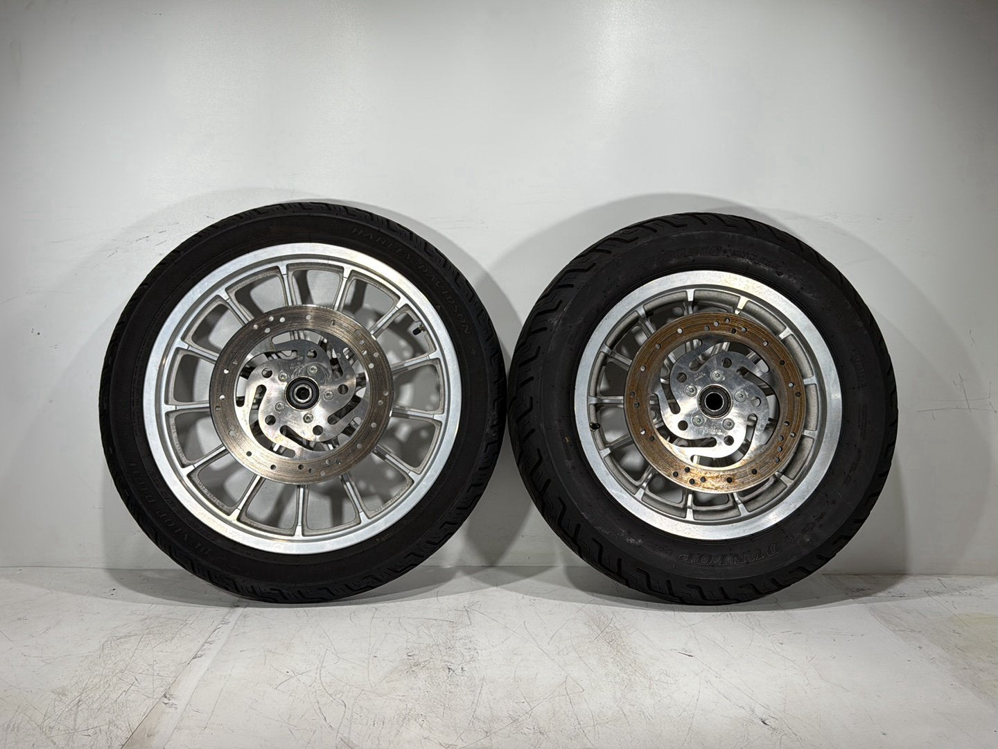 2006 Harley Sportster XL883L 883 Low OEM Front & Rear Wheel Rim Tire