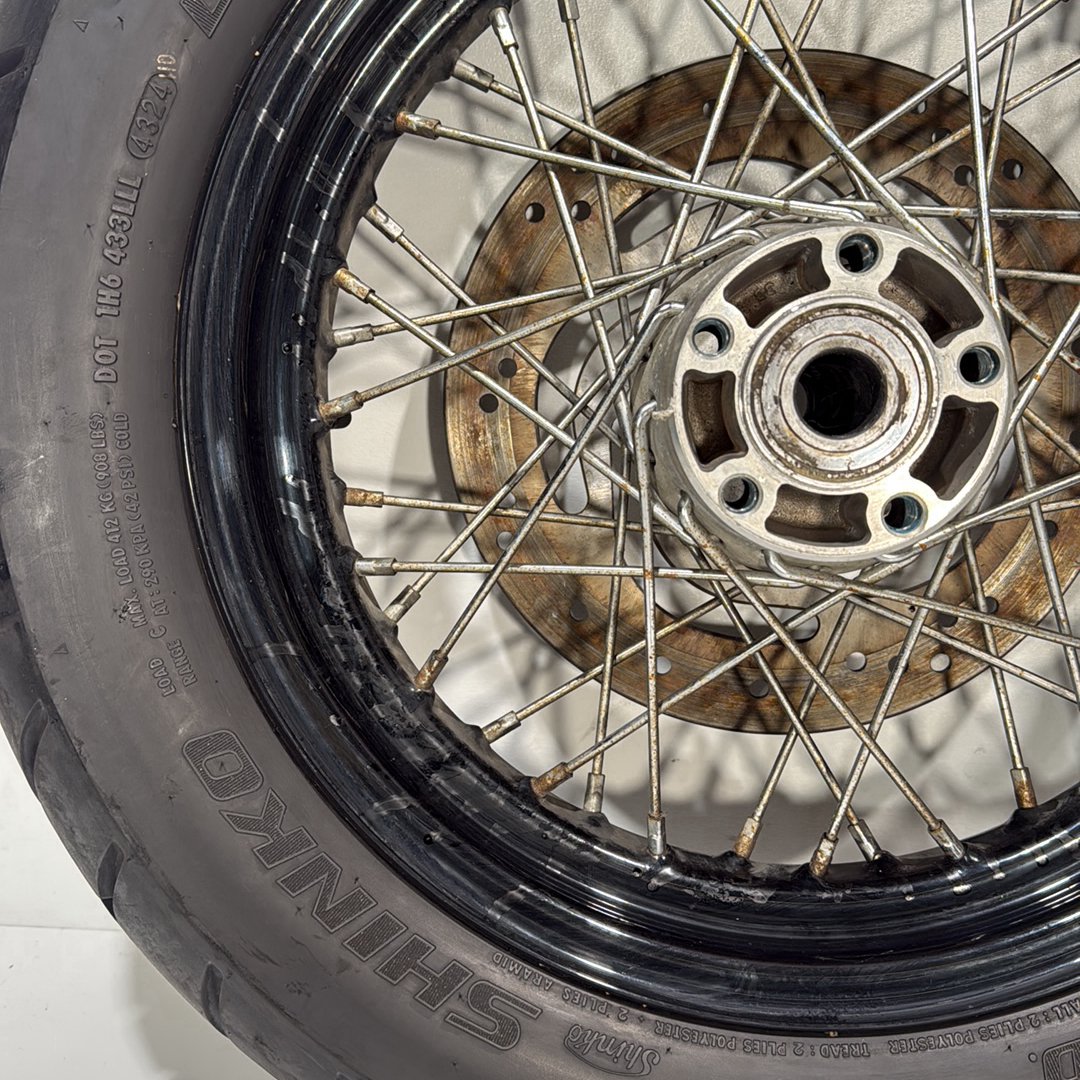 2017 - 2026 Harley-Davidson Softail Heritage Classic 114 Rear Wheel Rim Tire Spoked 43017-07