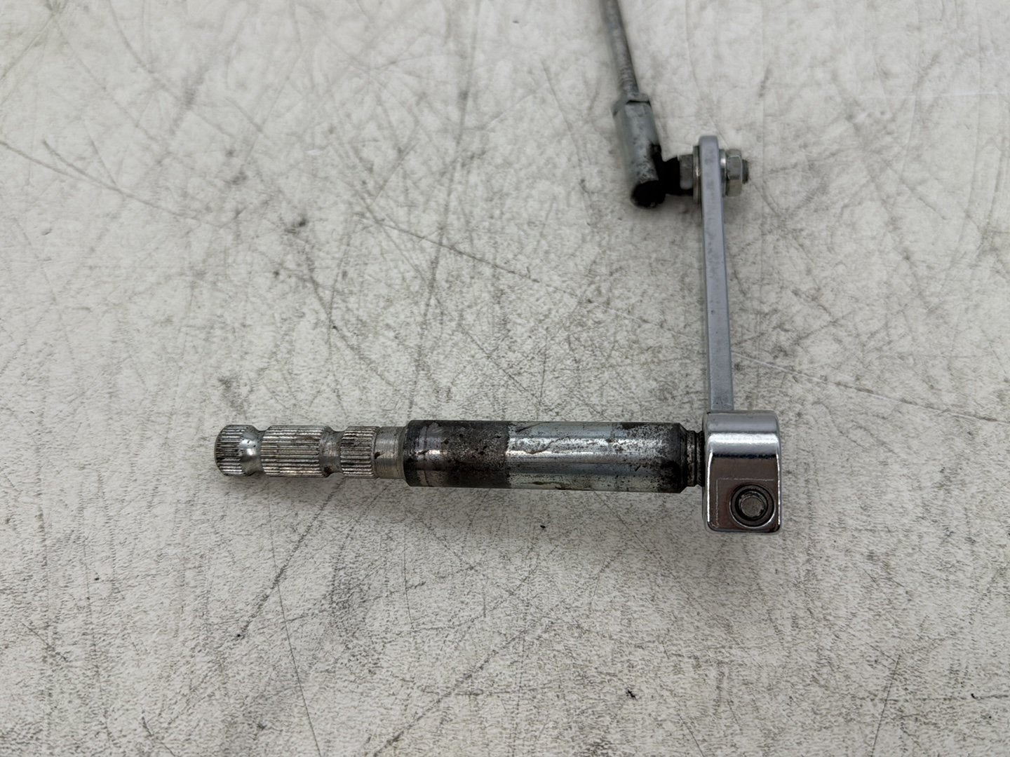 2006 Harley Road King Touring FLHRCI Classic OEM Gear Shifter Lever w/ Rod linkage