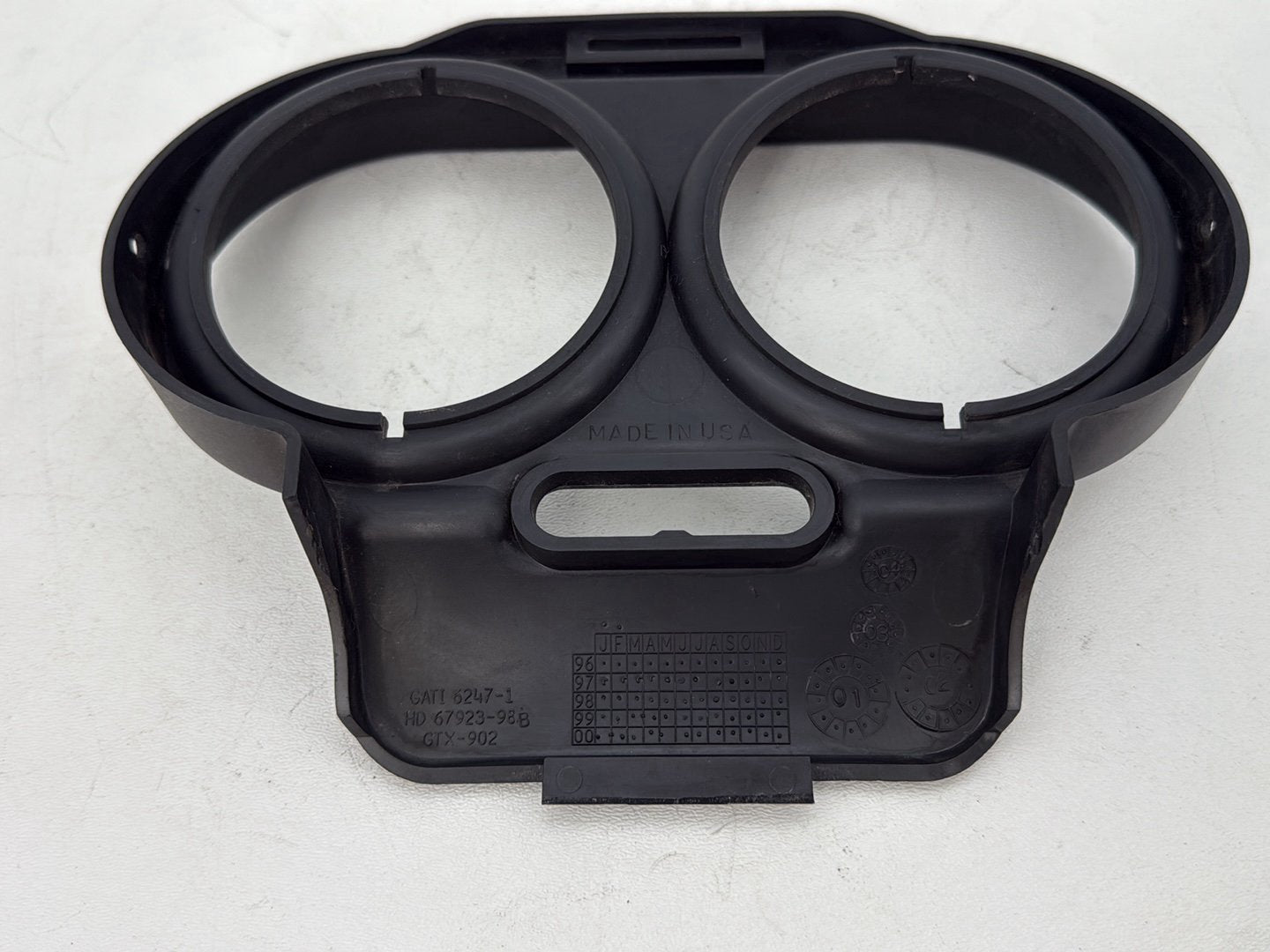 2005 Harley Road Glide Touring FLTRI OEM Nacelle Speedo Tacho Bezel Trim 67923-98B