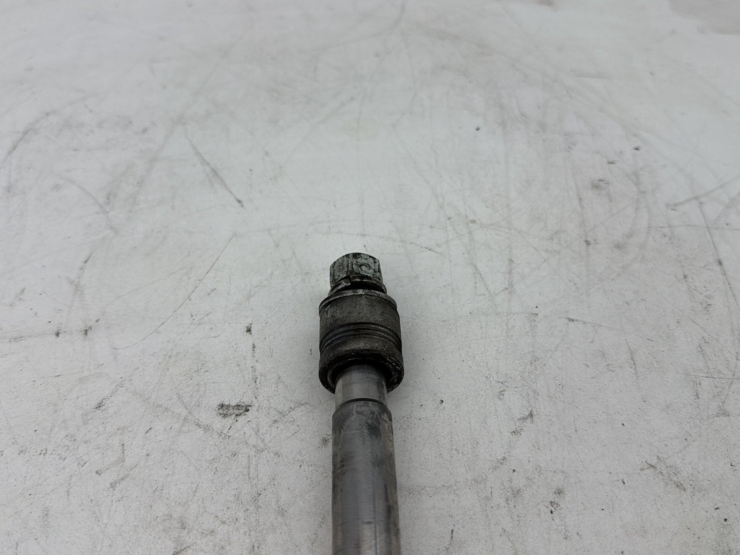 2002 Harley Heritage Softail Classic FLSTC OEM Front Wheel Axle Bolt Shaft