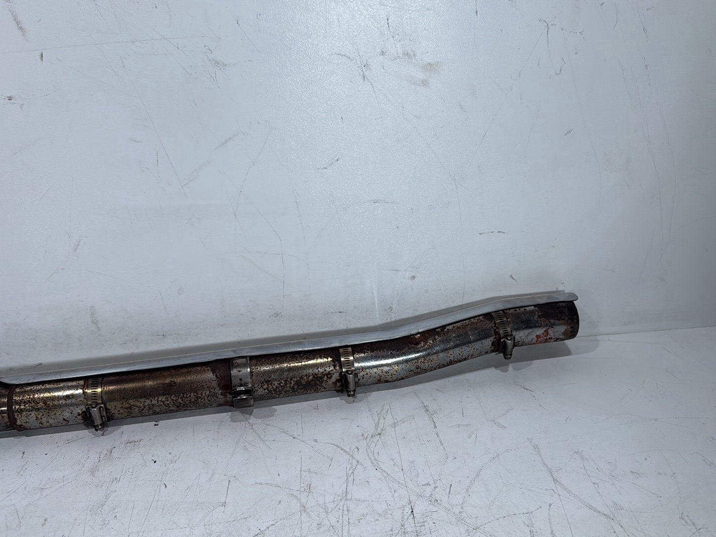 2008 Harley Road King Touring Exhaust Muffler Silencer Slip On DENTED