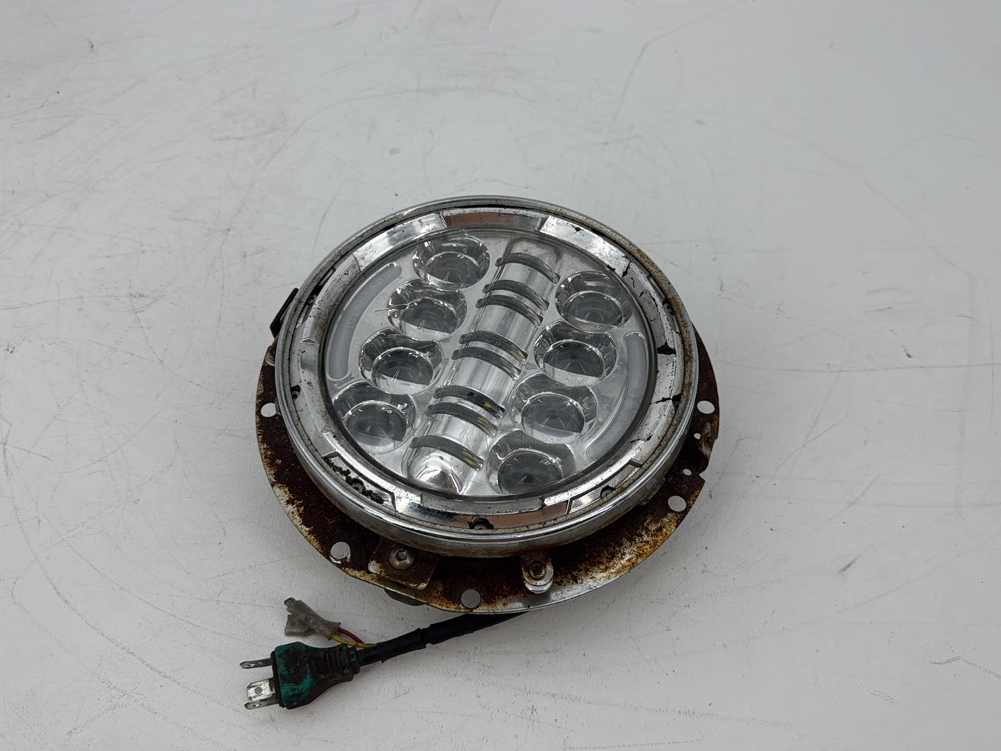 08 Harley Touring FLHT Electra Glide OEM Headlight Headlamp Head Lamp Light LED