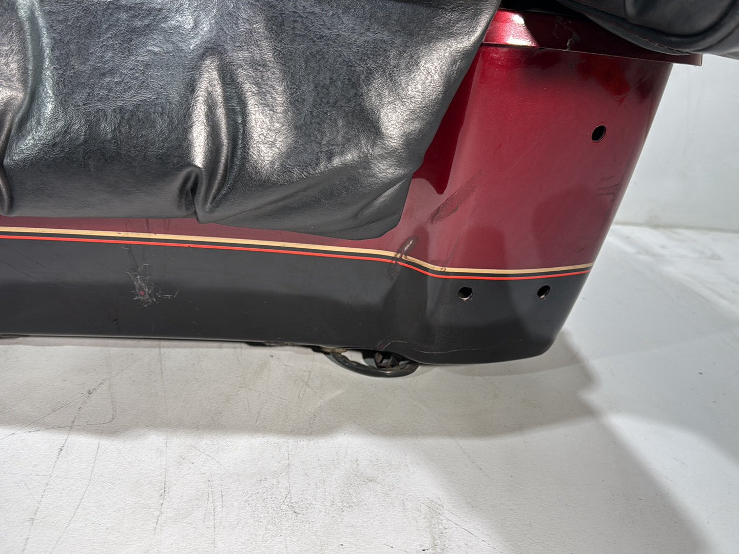 1995 Harley Touring FLHTCI Electra Glide Classic OEM Pass Backrest Tour Pak Luggage NOKey
