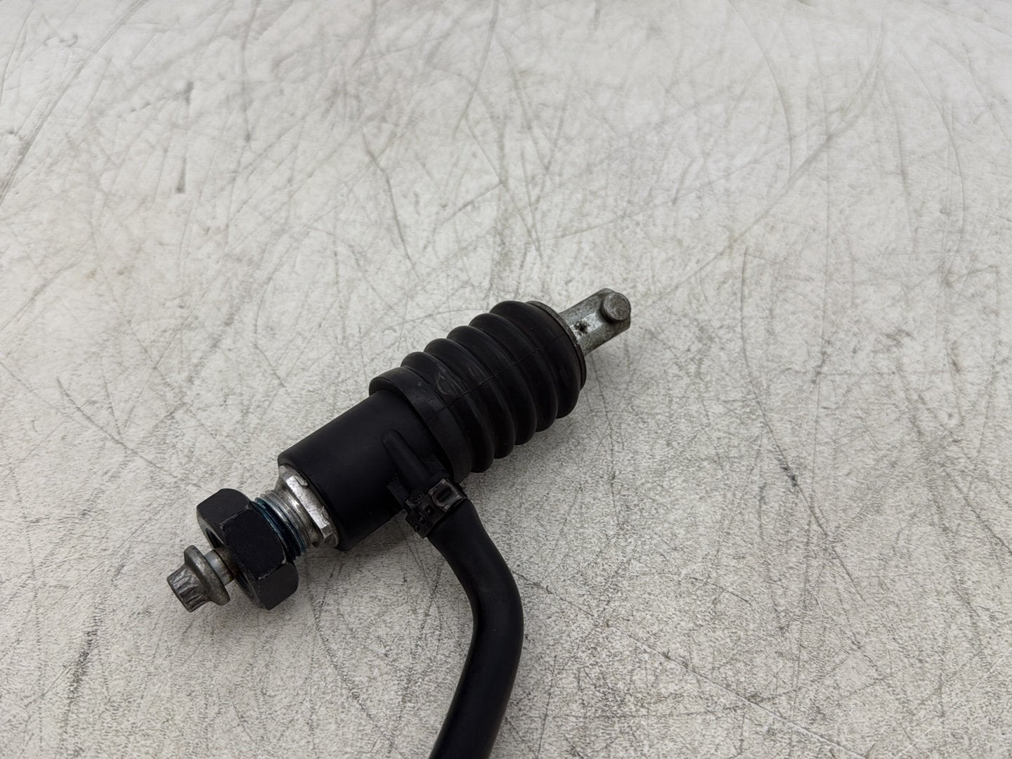 1998 Harley Touring FLHTCUI Electra Glide Ultra OEM Rear Brake Line Master Cylinder Reservoir Tank