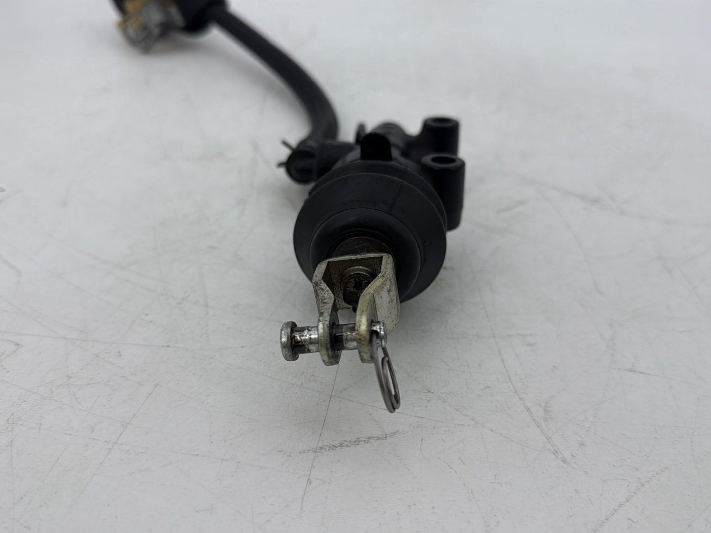 2006 Harley Sportster XL883C 883 Custom OEM Rear Brake Master Cylinder Bottle Brake Line