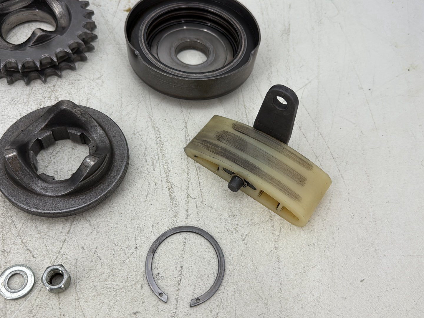 2004 Harley Road King Touring Custom FLHRSI OEM Clutch Basket Chain Tensioner Kit
