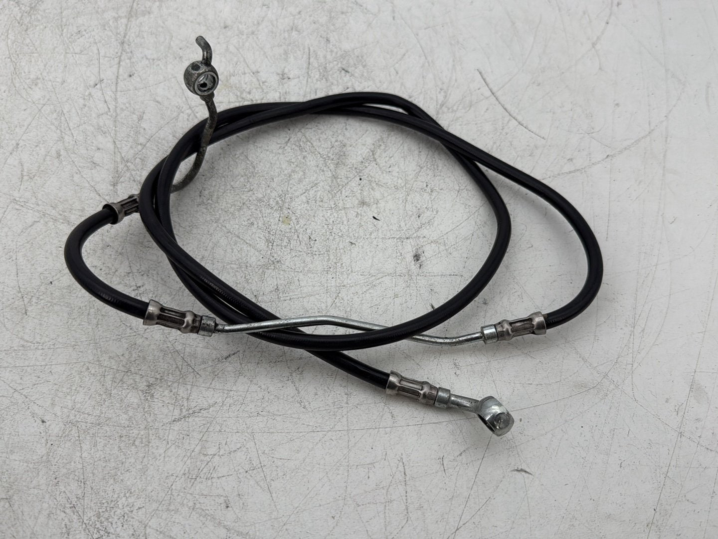 2012 Harley Road Glide Touring FLTRX Custom OEM Front Brake Hose Line Pipe ABS