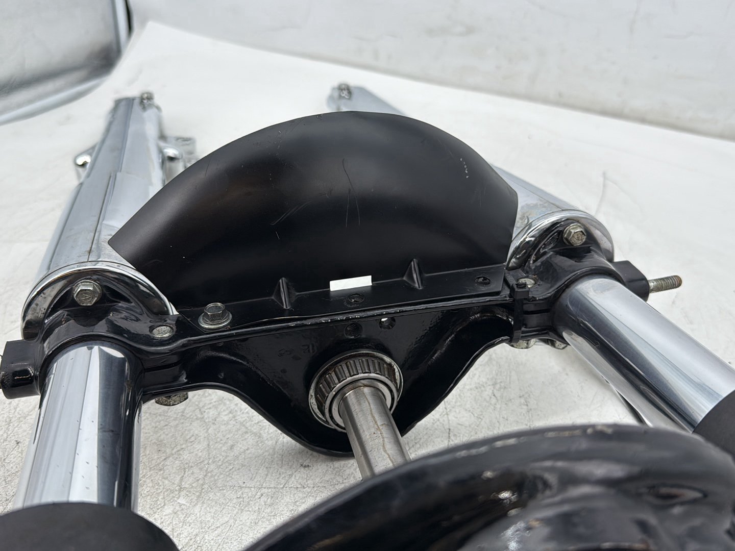 1995 Harley Road King Touring FLHR OEM Front Triple Tree Set & LH RH Fork Legs Sliders