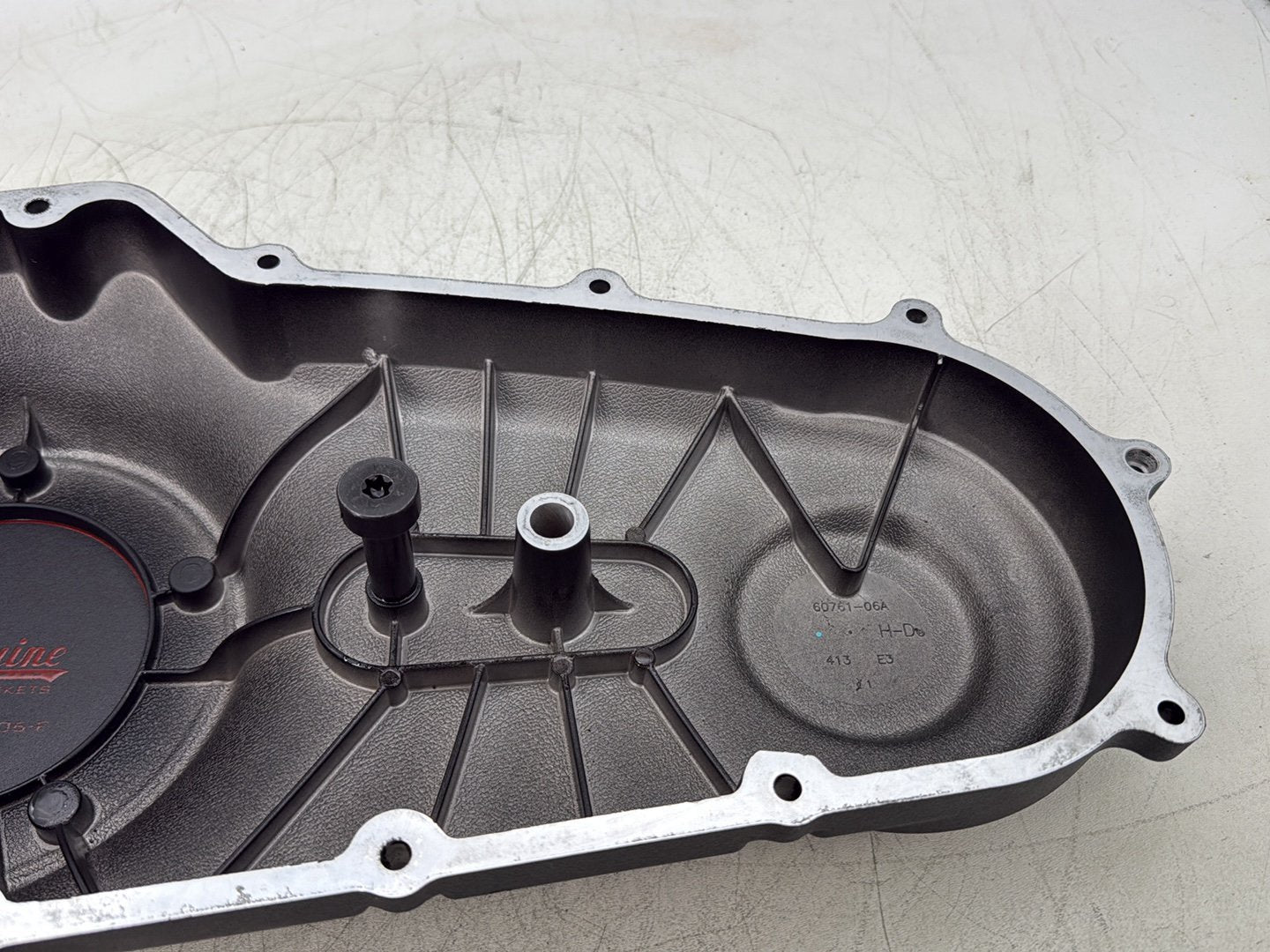 2007 Harley Dyna Street Bob FXDBI OEM Outer Primary Clutch Cover