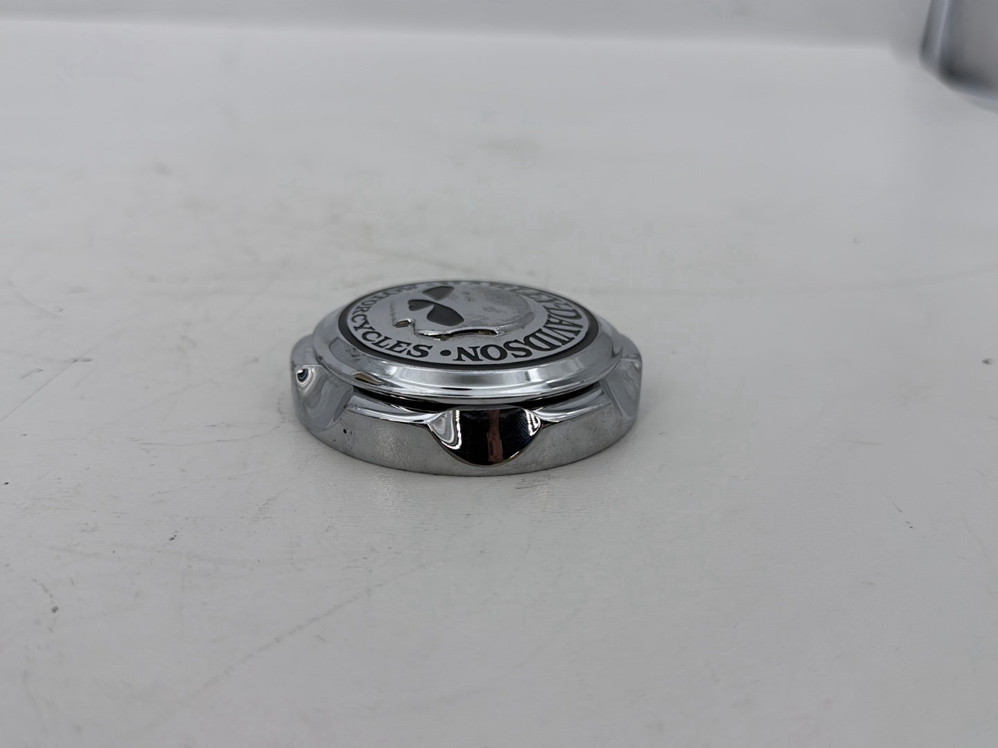 2009 Harley Sportster XL1200C 1200 Fuel Gas Tank Cap Bushing Hub Willie G SKULL