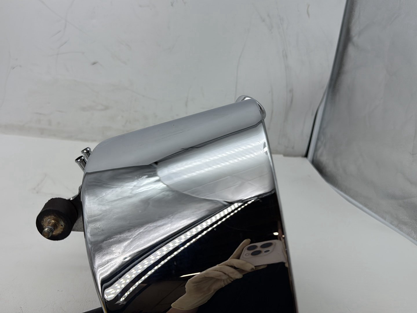 1991 Harley Heritage Softail Classic FLSTC OEM Oil Tank Reservoir Bottle Canister & Dipstick