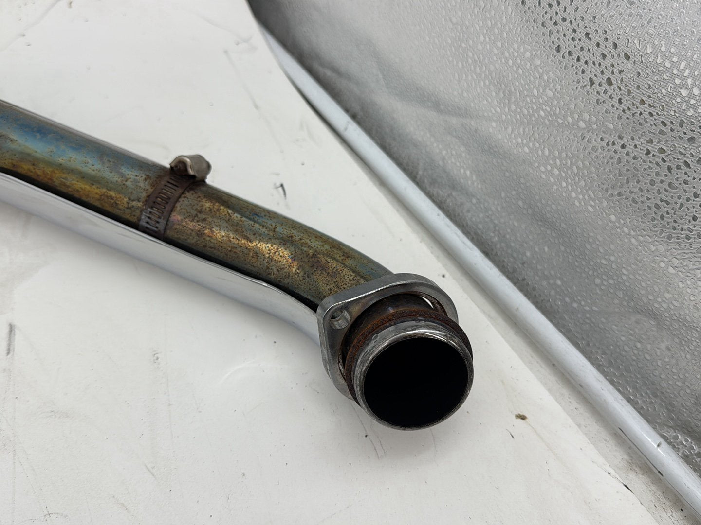 2002 Harley Heritage Softail Classic FLSTC OEM Exhaust Header Pipes Vance & Hines