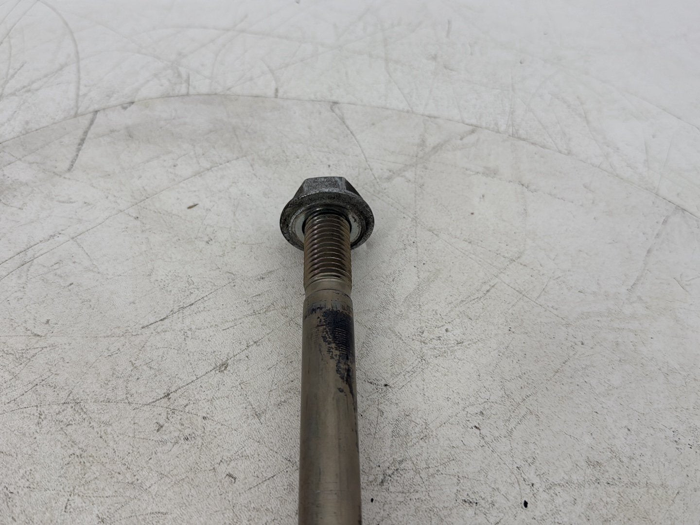 2015 Harley Dyna Low Rider FXDL OEM Rear Fork Swingarm Pivot Bolt Shaft